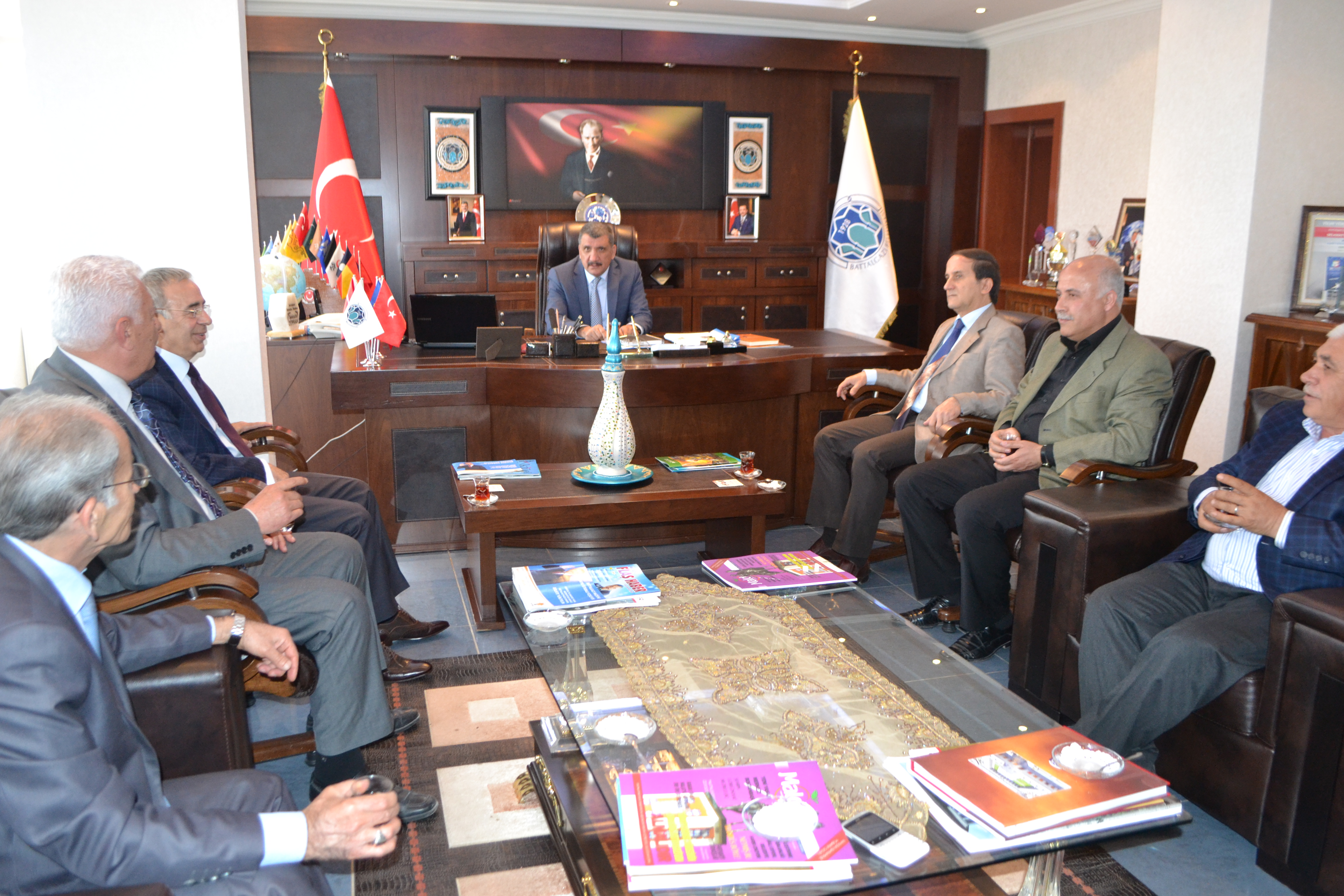 Başkan Gürkan’a ziyaretler sürüyor