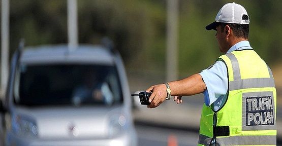 1 ayda 210 araç trafikten men edildi