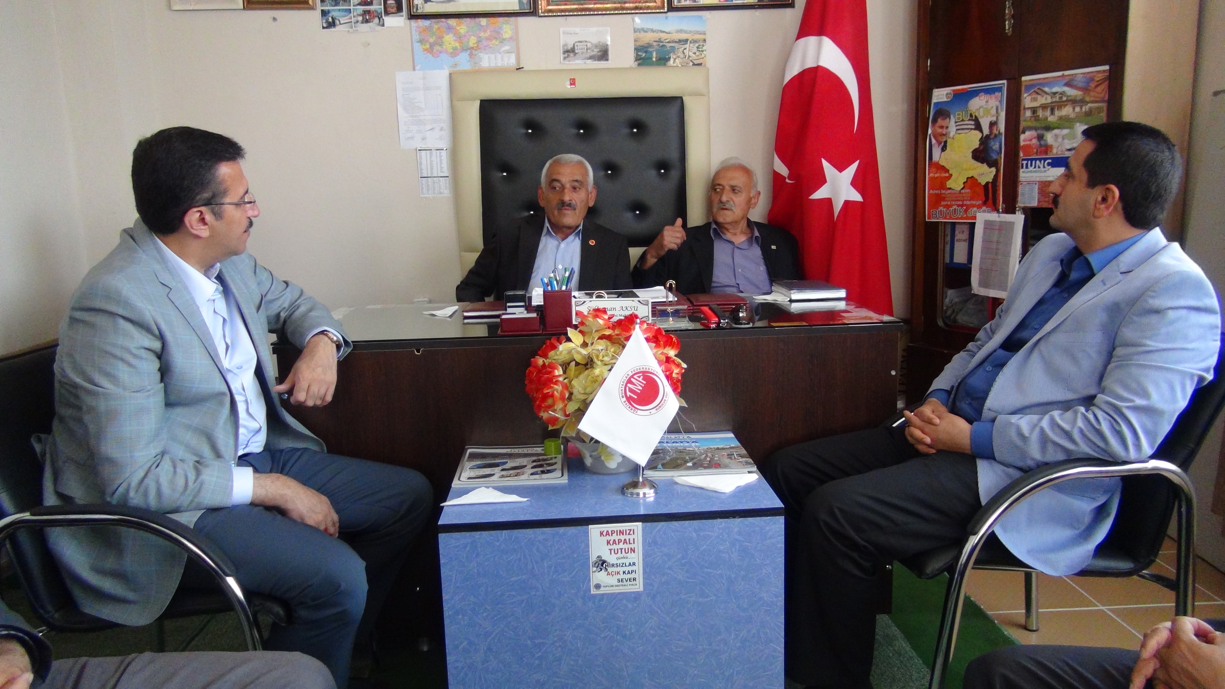 AK Parti İl Başkanı Tüfenkçi ziyaretlerini sürdürüyor