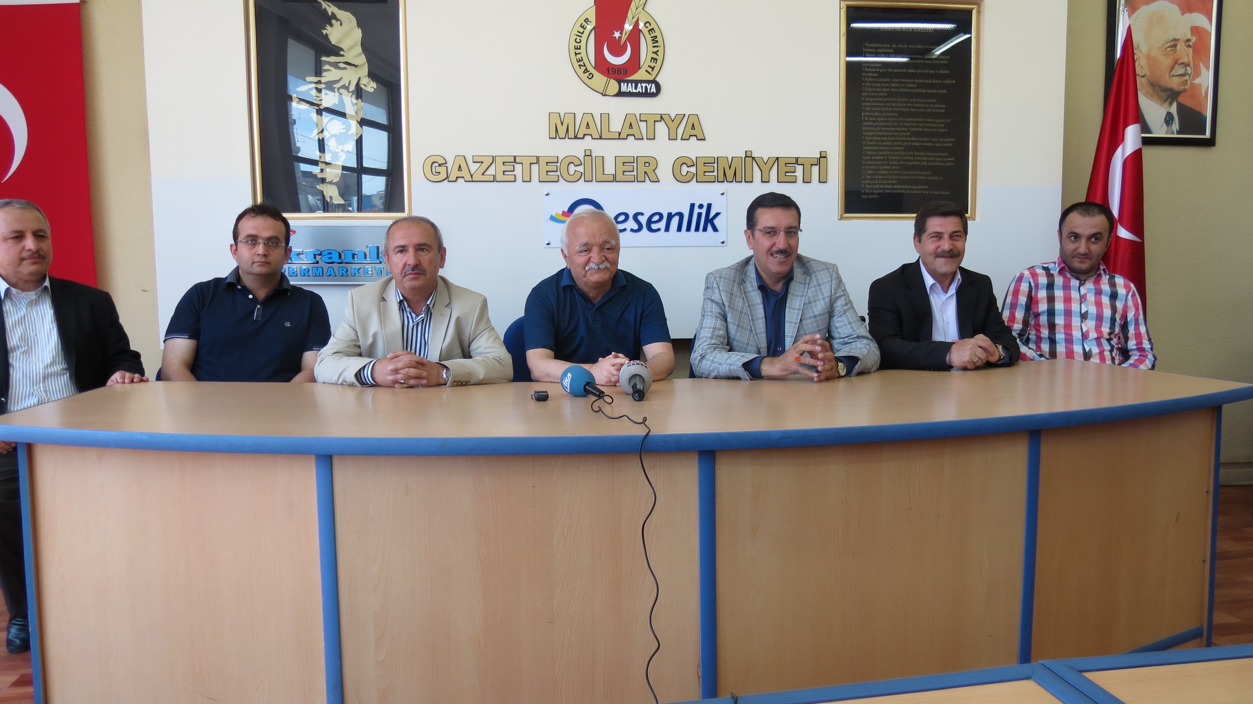 AK Parti İl Başkanı Tüfenkçi’den Gazeteciler Cemiyeti’ne ziyaret