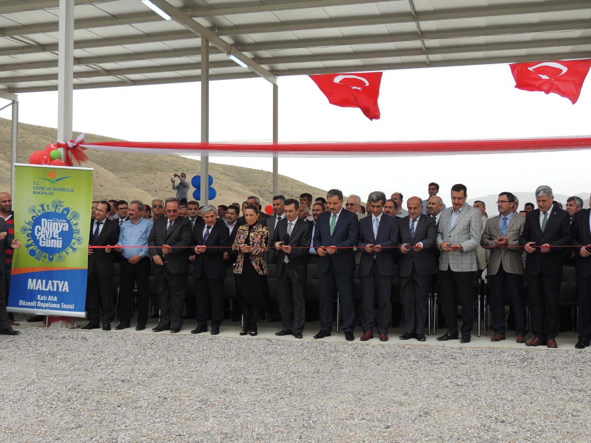 BAŞBAKAN ERDOĞAN, KATI ATIK BERTARAF VE DÜZENLİ DEPOLAMA TESİSİ’Nİ AÇTI