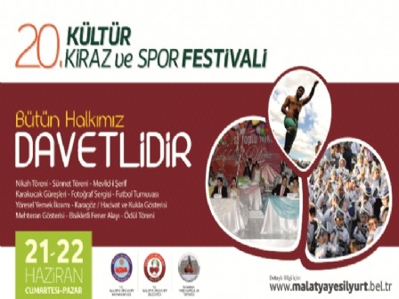 Yeşilyurt, festivale hazır