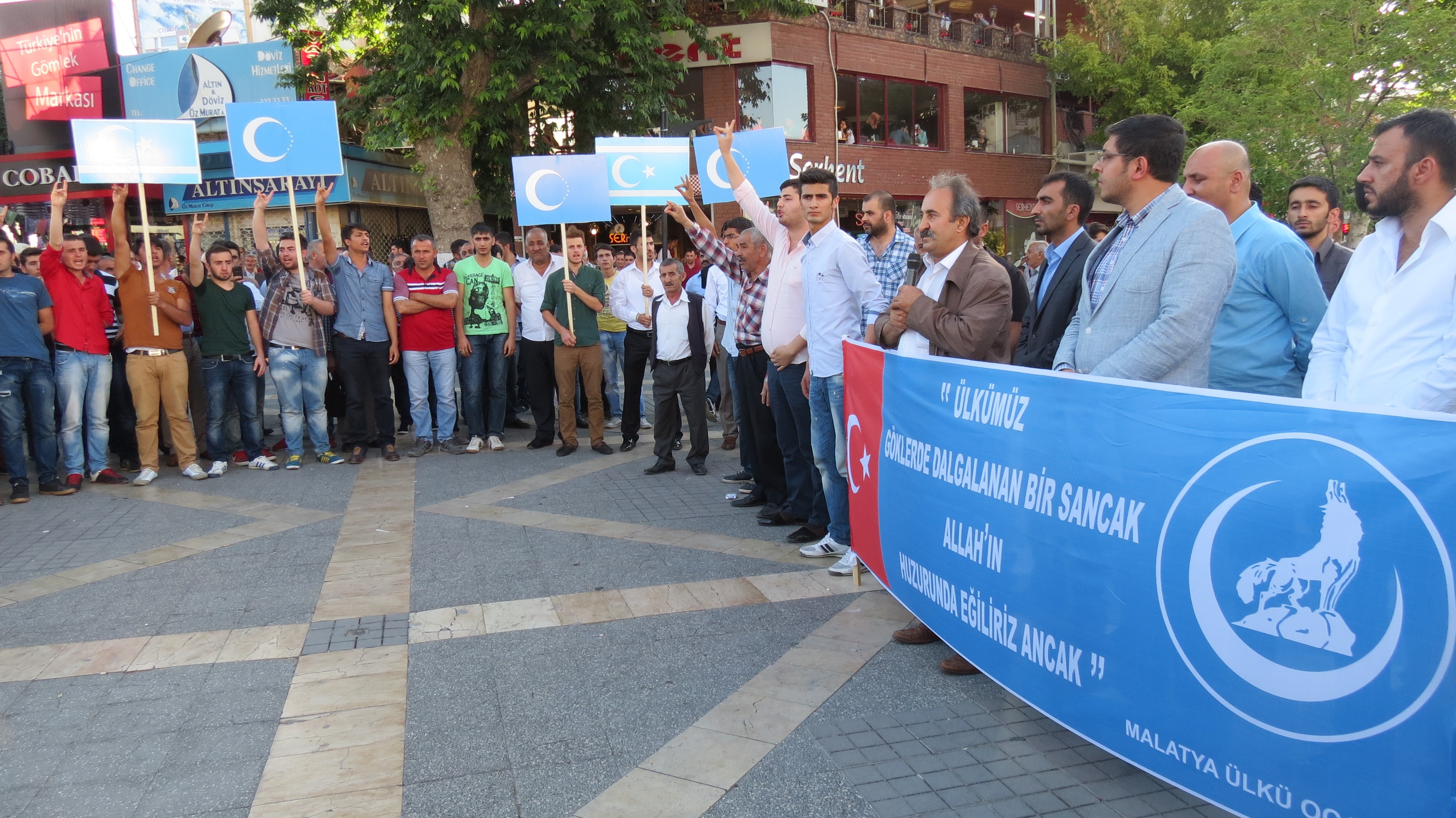 Ülkü Ocakları’ndan “Musul ve Telafer” eylemi