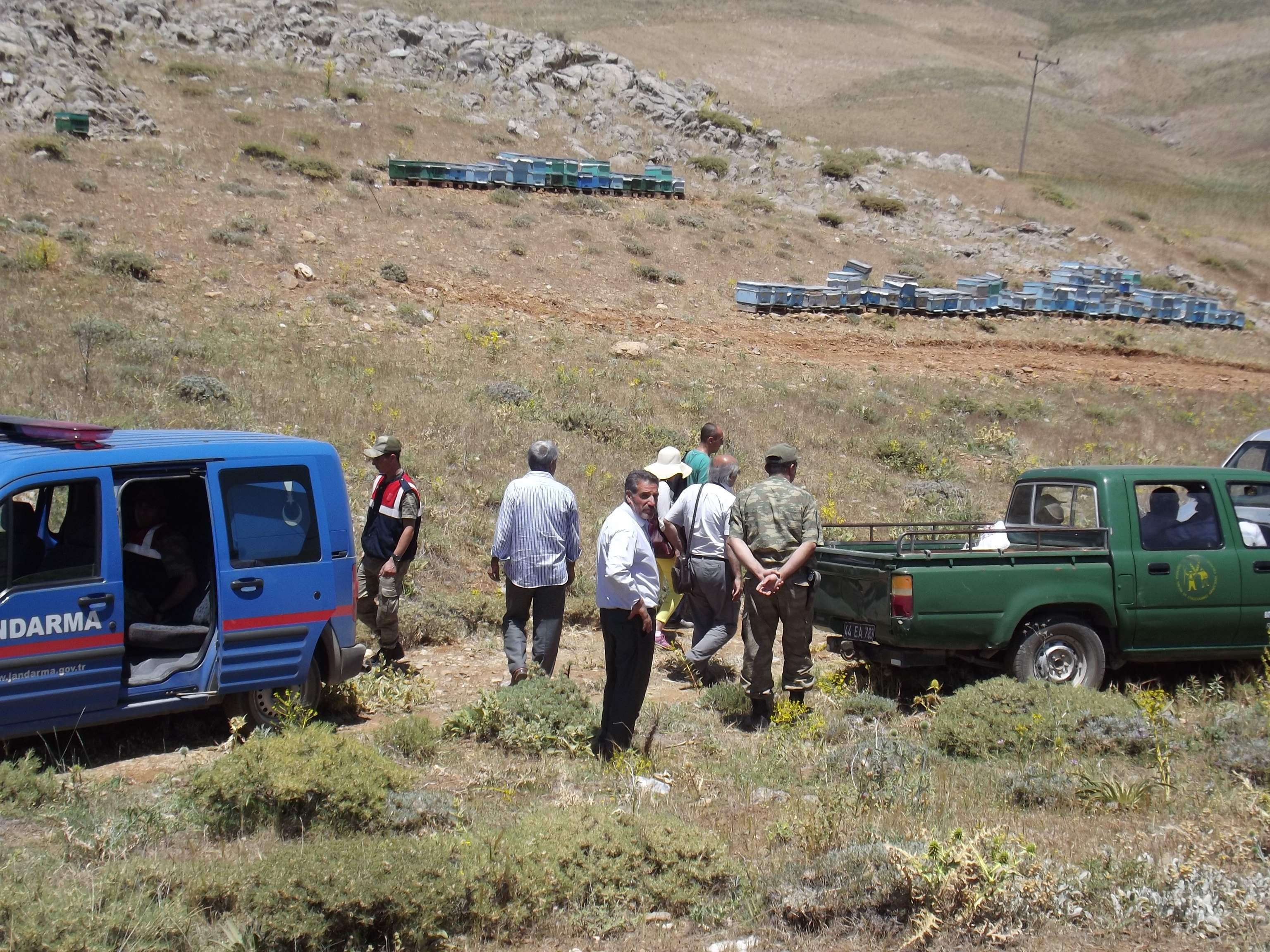 ARICILIK İHTİLAFINDA JANDARMA NEZARETİNDE KEŞİF