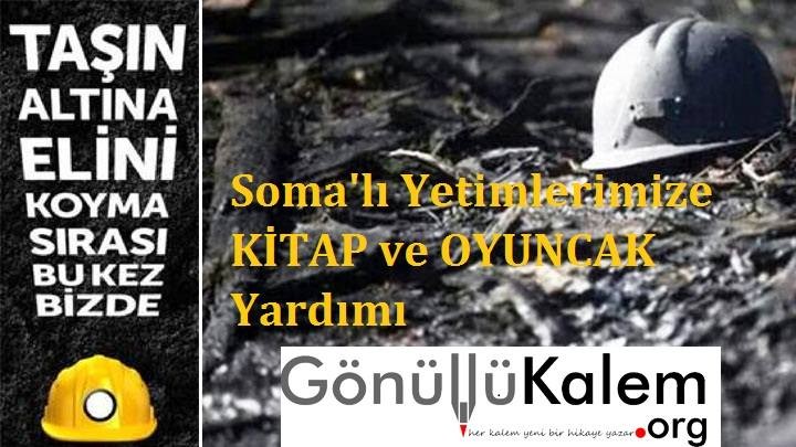 GÖNÜLLÜ KALEM, SOMA’YA KÜTÜPHANE KURACAK