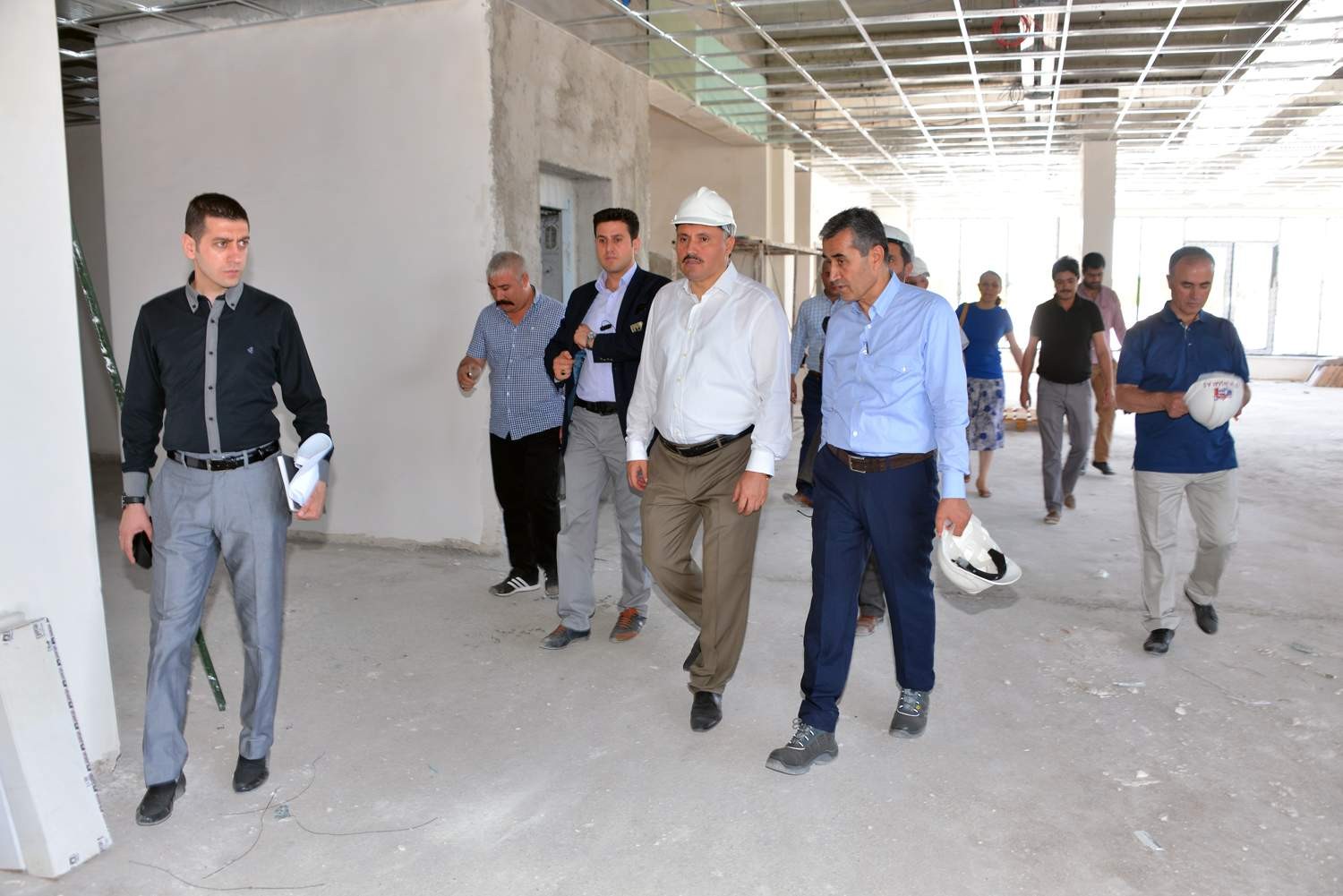 YAŞAM VE SPOR MERKEZİ’NİN YÜZDE 75’İ TAMAMLANDI