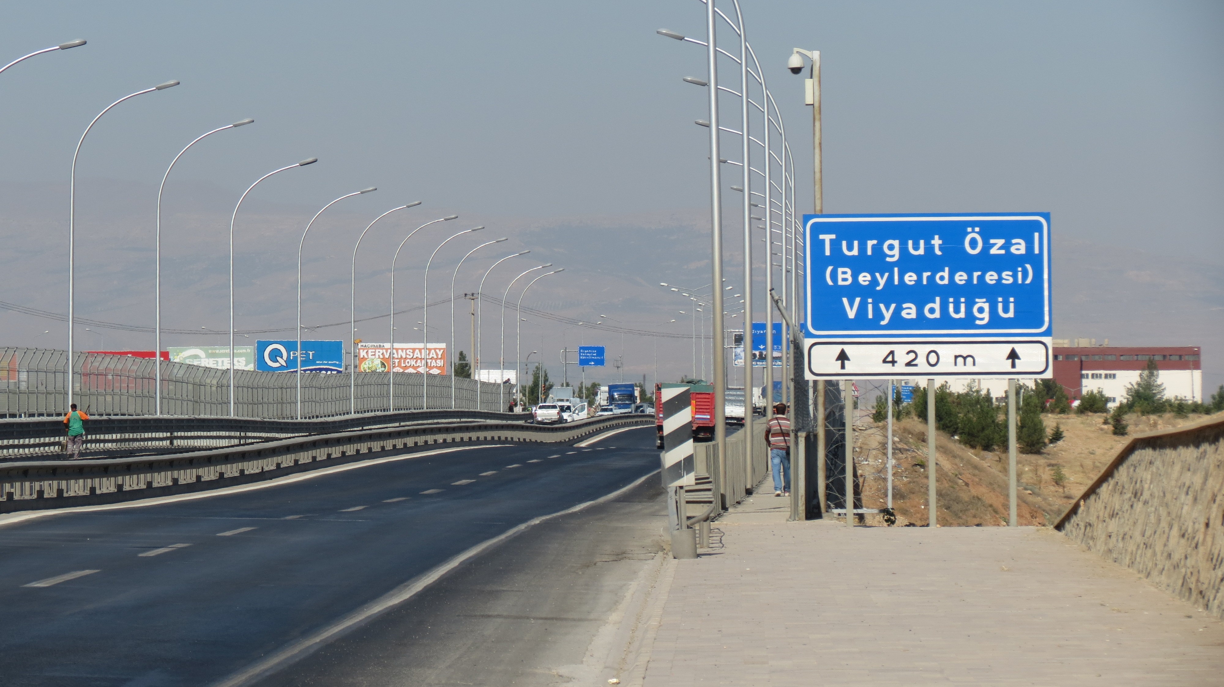 VİYADÜK BAKIMA ALINDI