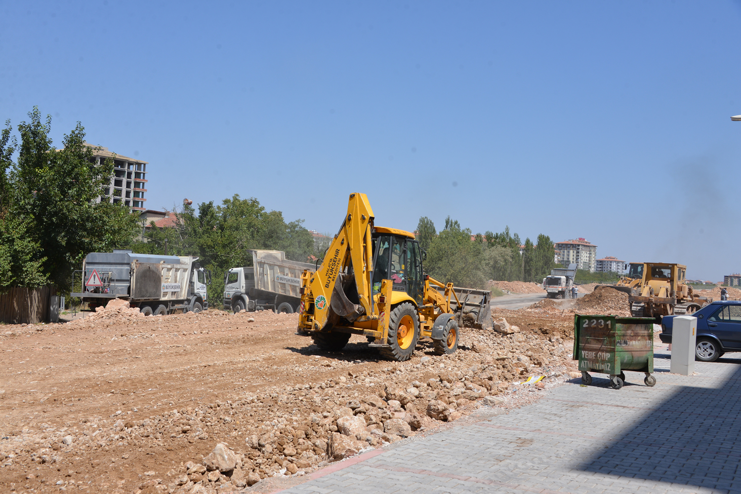 MALATYA –YEŞİLYURT YOLU BULVARA DÖNÜŞÜYOR