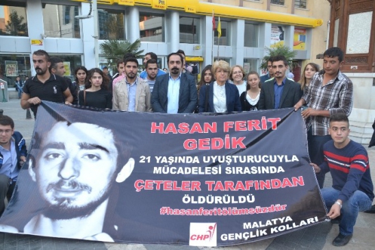 CHP, UYUŞTURUCU KULLANIMINA DİKKAT ÇEKTİ