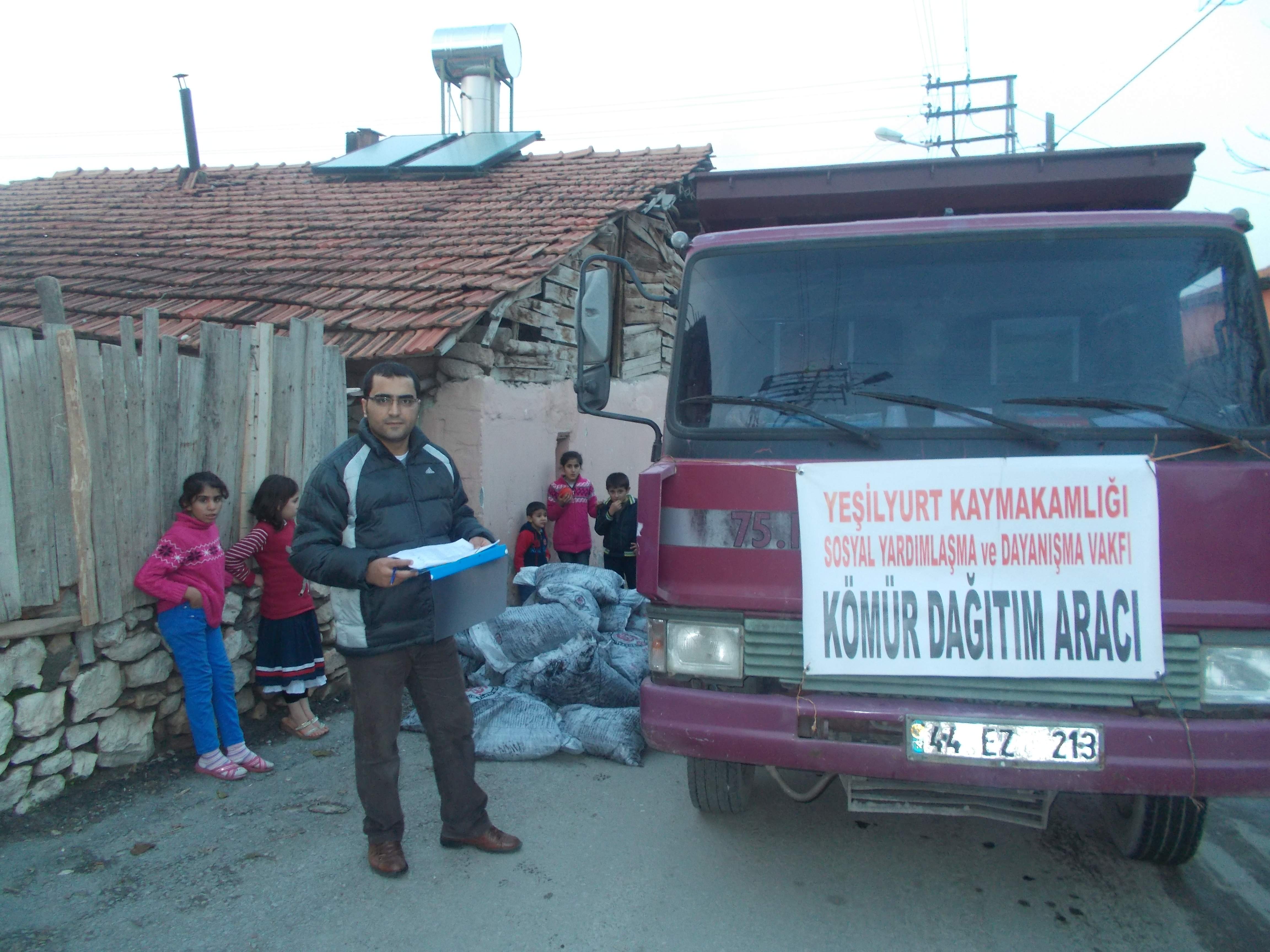 KÖMÜR DAĞITIMI BAŞLADI