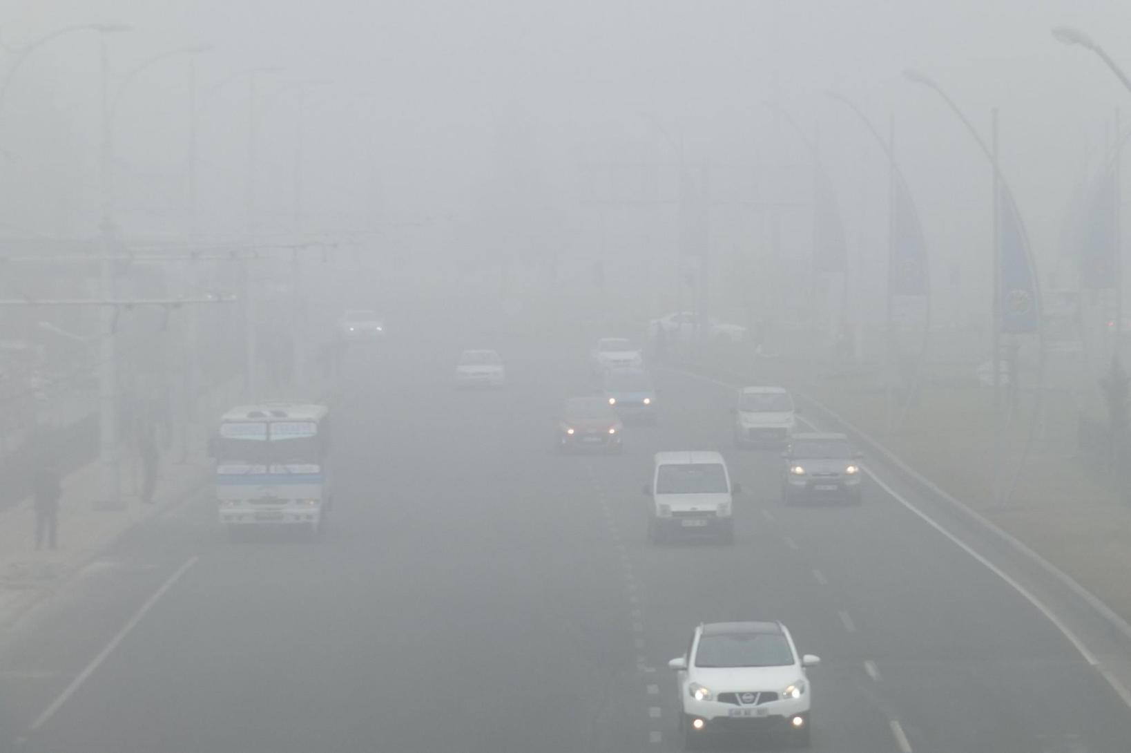 MALATYA’DA YOĞUN SİS