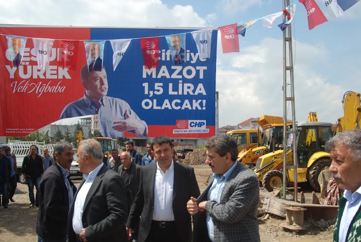 AĞBABA: İNSANLARIN EKMEĞİNİ GASP ETMEK DE TERÖRDÜR