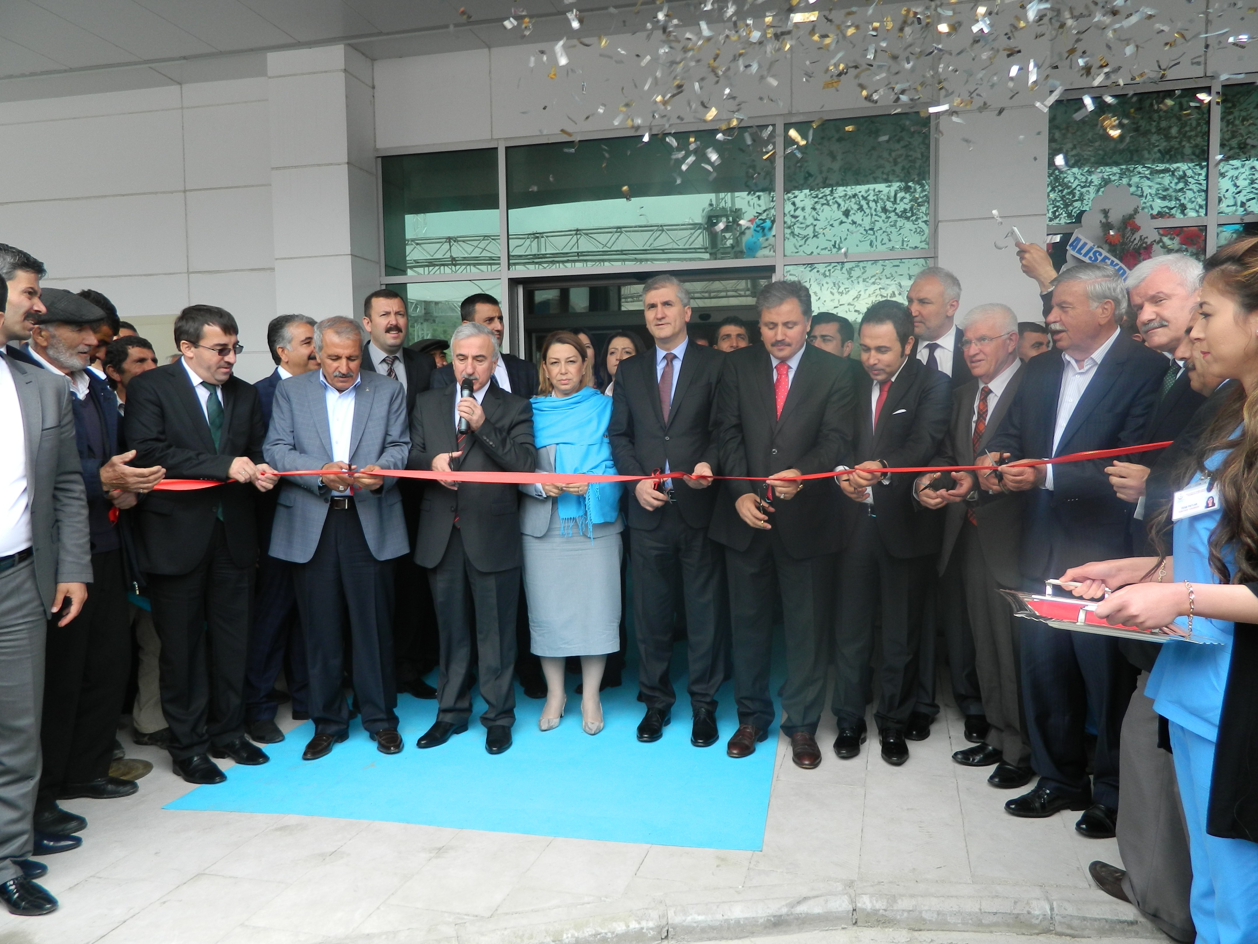 HEKİMHAN DEVLET HASTANESİ AÇILDI