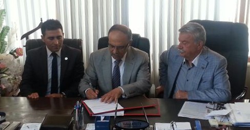 DOĞANŞEHİR MESLEK YÜKSEKOKULU BİNASININ YAPIMI İÇİN PROTOKOL İMZALANDI