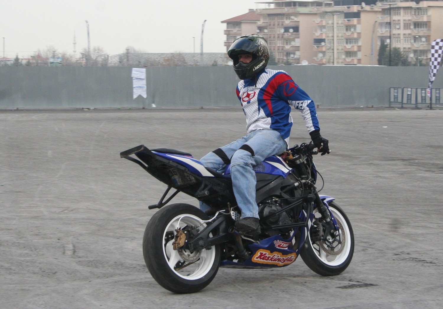 MALATYA’DAKİ MOTOSİKLET SPORCULARINDAN ETKİNLİK