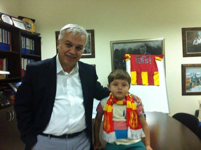 SURİYELİ HASTALARINA MALATYASPOR SEVGİSİ AŞILIYOR