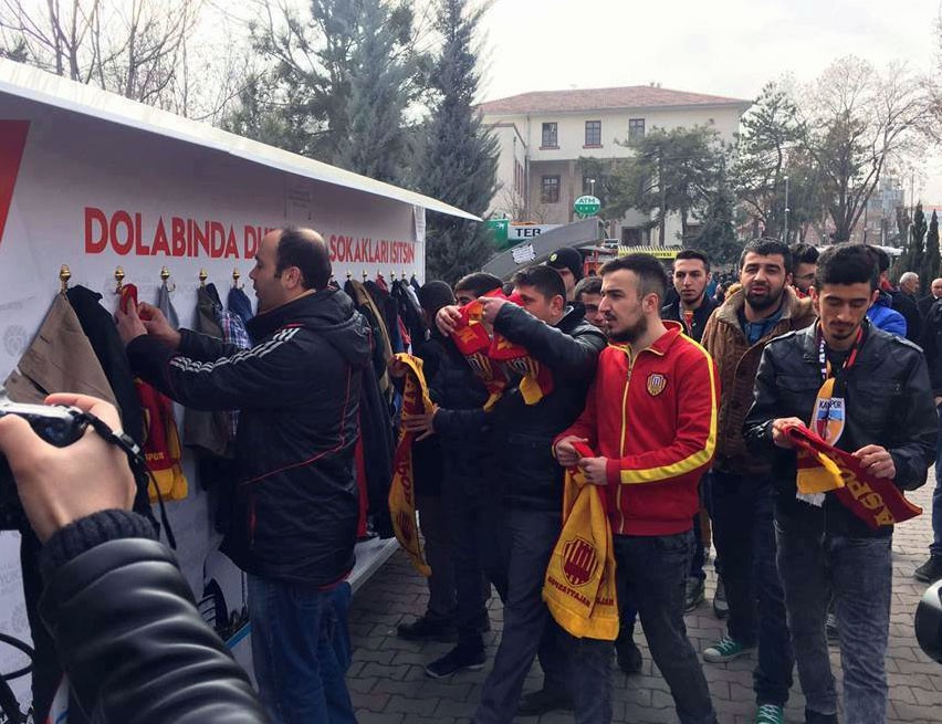 MALATYASPOR TARAFTARINDAN KAMPANYAYA DESTEK