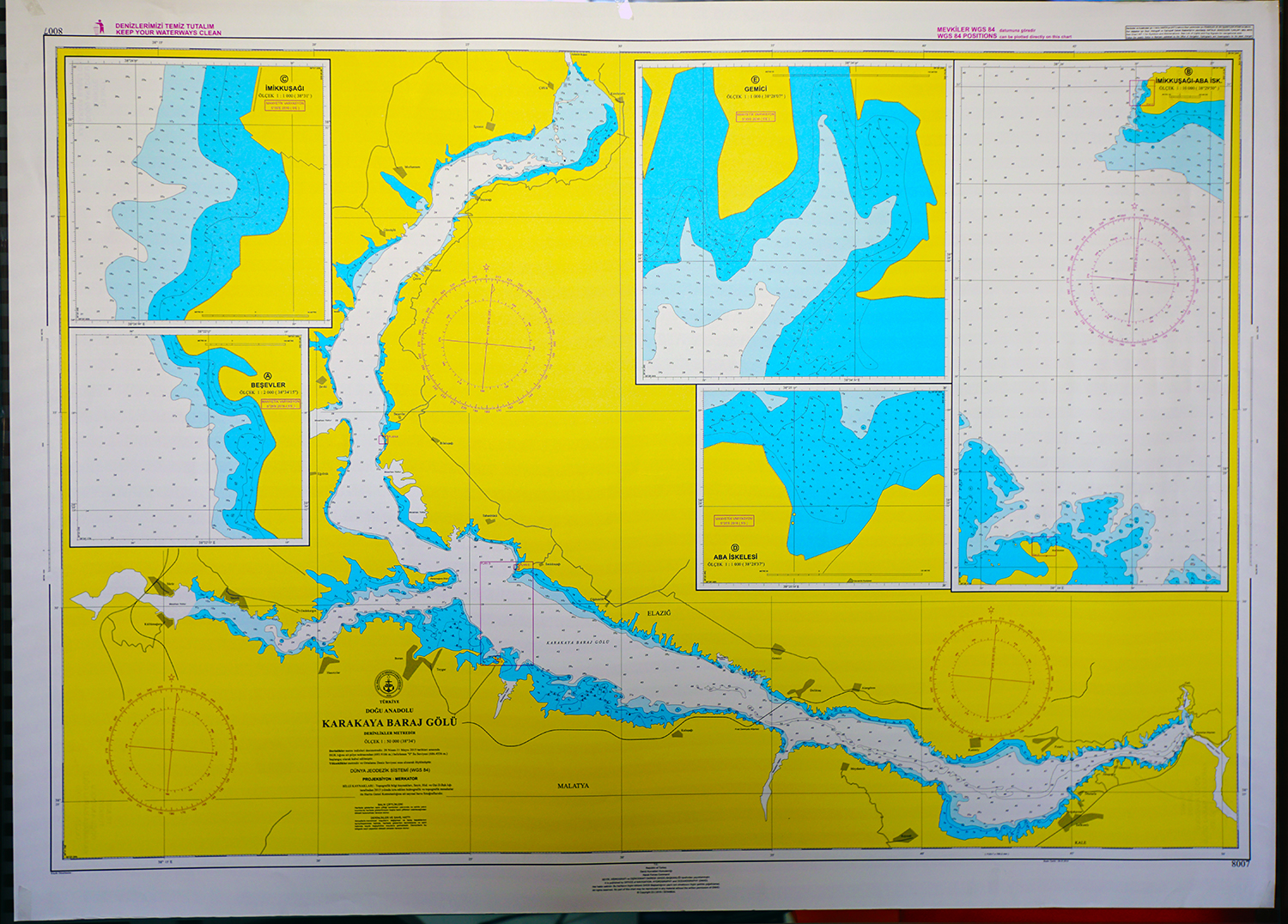 KARAKAYA BARAJ GÖLÜ’NÜN HARİTASI ÇIKARILDI