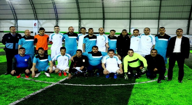 HALI SAHA FUTBOL TURNUVASINDA HEYECAN DORUKTA