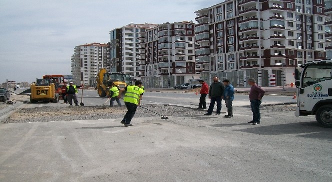 TECDE’DE ASFALT ÇALIŞMALARI BAŞLADI
