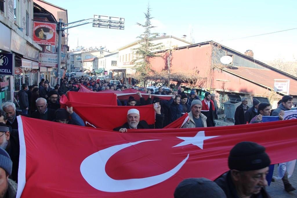 ARAPGİR KUDÜS İÇİN TEK YÜREK OLDU