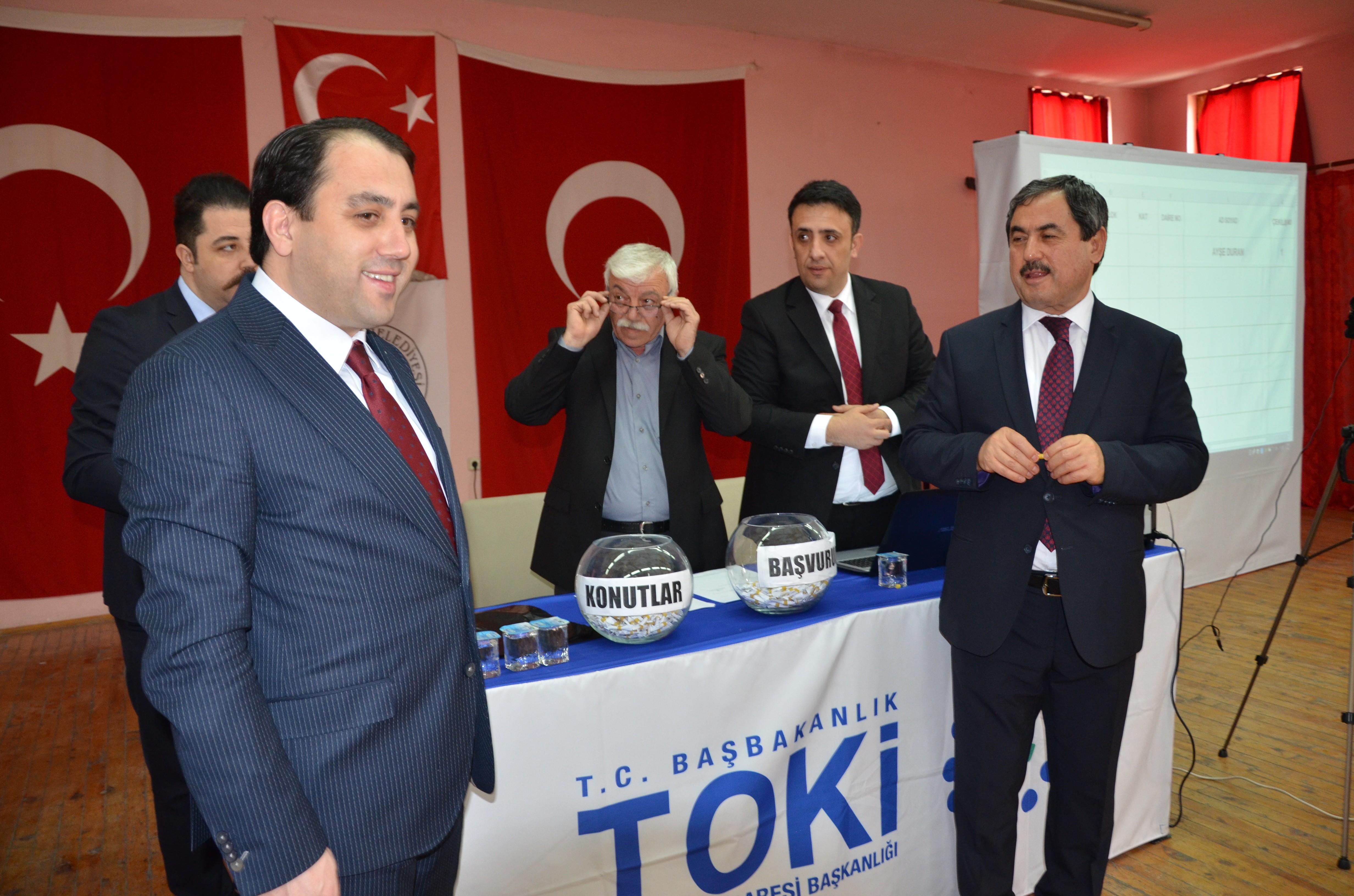 DARENDE’DE TOKİ KURALARI ÇEKİLDİ