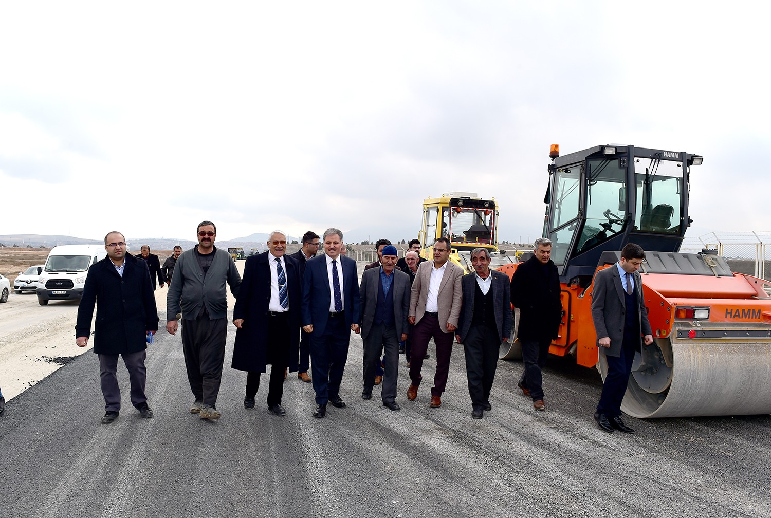 KUZEY KUŞAK YOLUNDA SON DÜZENLEMELER YAPILIYOR