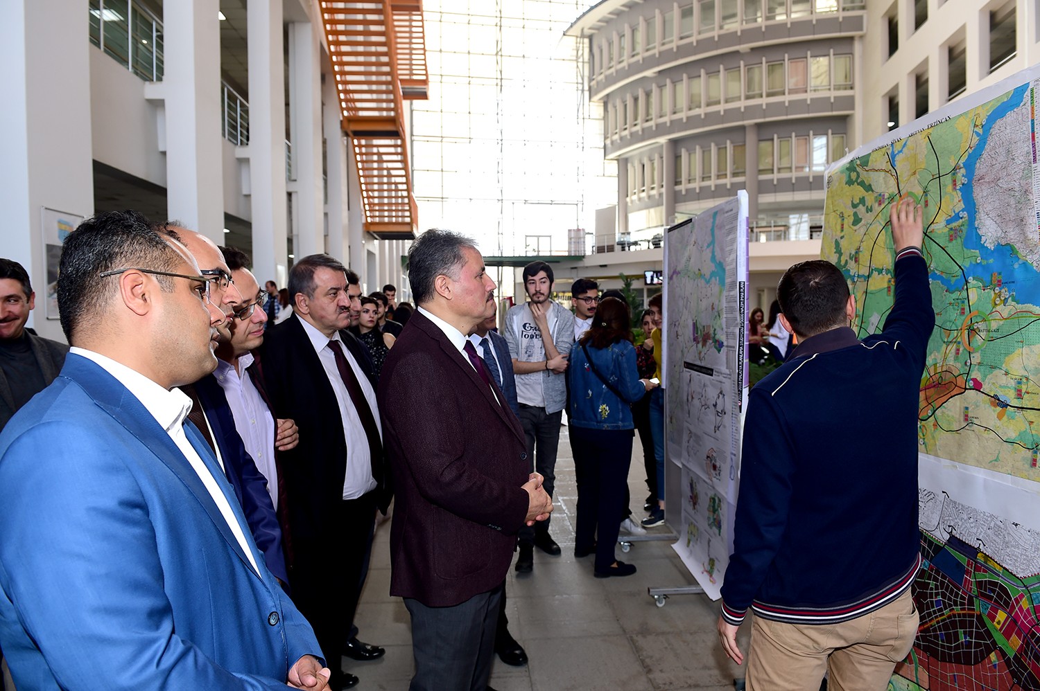 ODTÜ’LÜ ÖĞRENCİLERDEN ÇAKIR’A PLAN SUNUMU