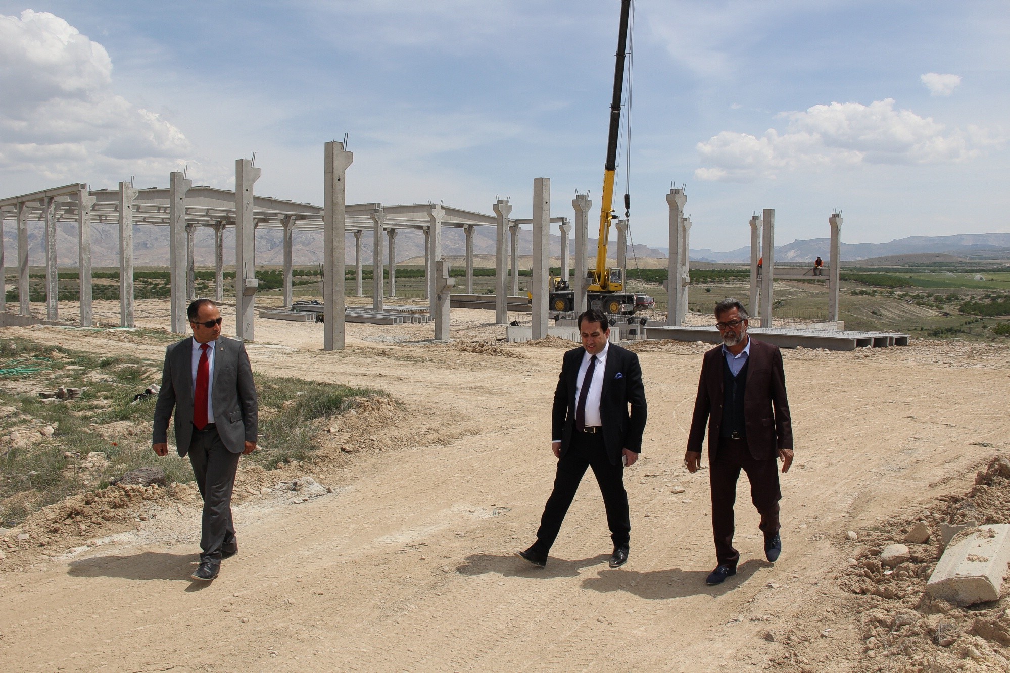 DARENDE ORGANİZE SANAYİ BÖLGESİNE İLK YATIRIM YAPILDI