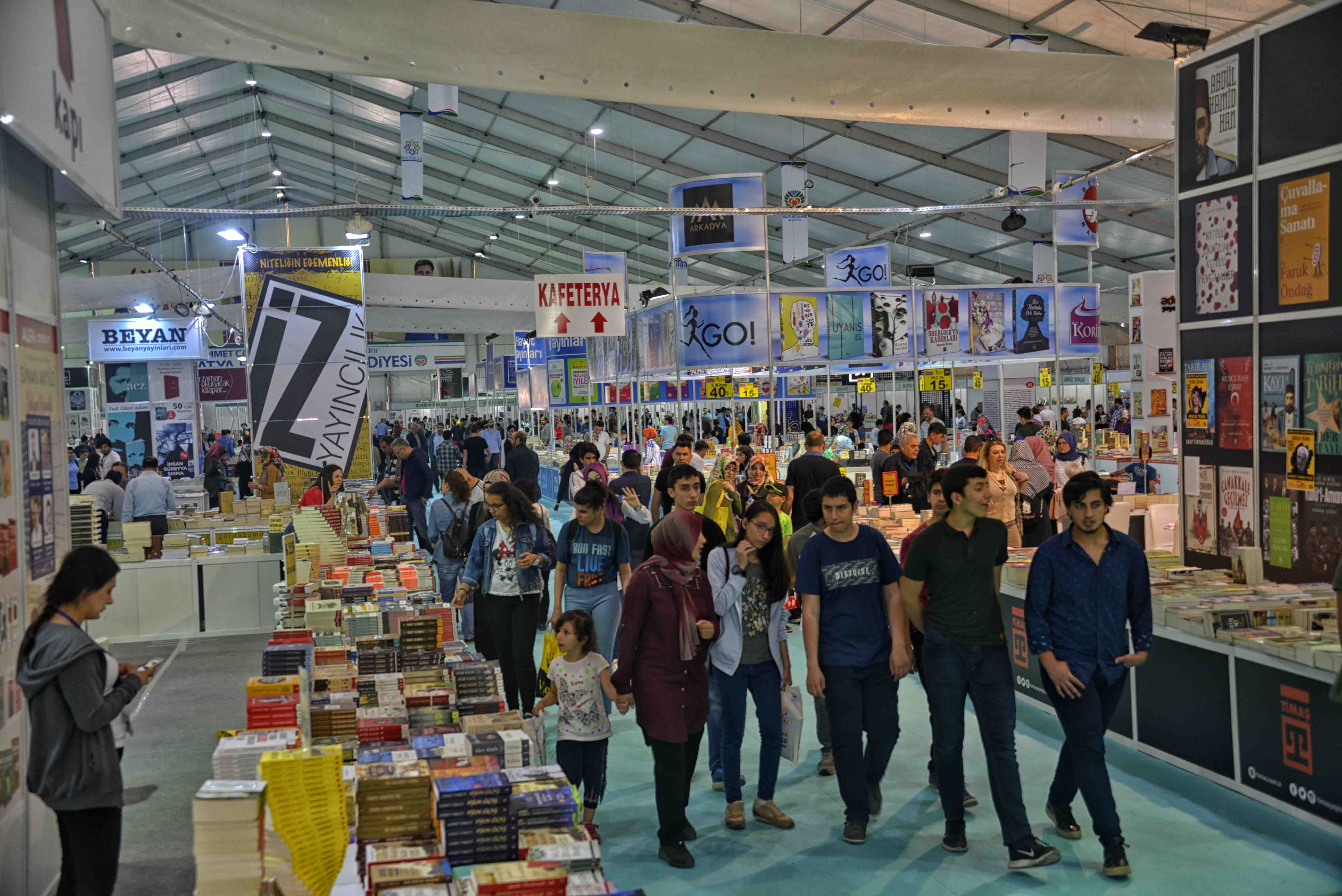 7. MALATYA ANADOLU KİTAP VE KÜLTÜR FUARINA İLGİ BÜYÜK