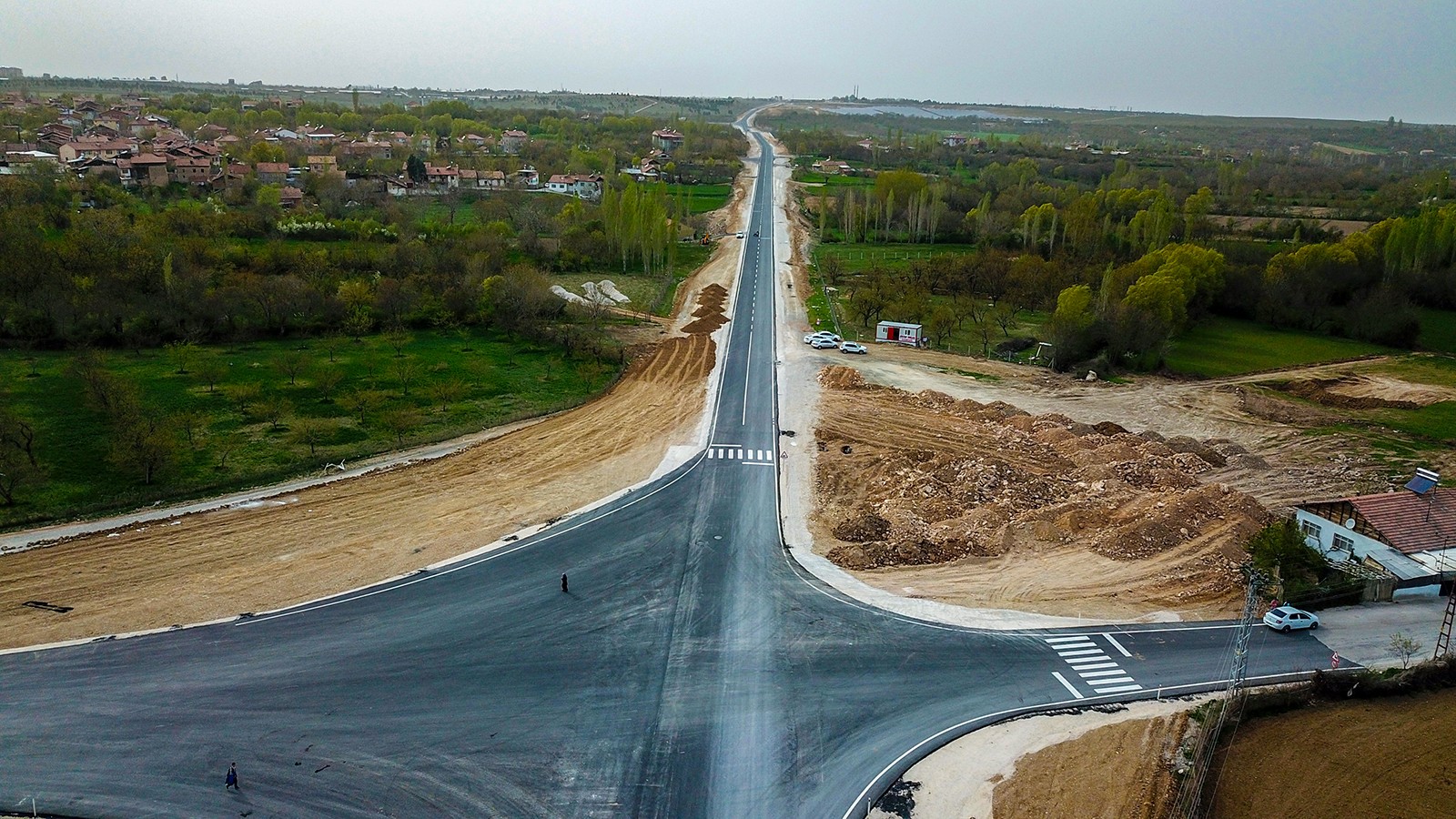 KUZEY KUŞAK YOLUNDA ÇALIŞMALAR DEVAM EDİYOR