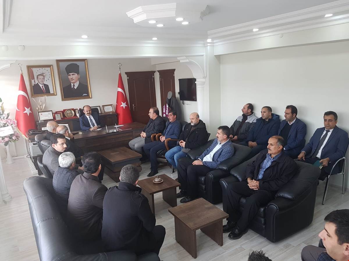 ARAPGİR’DEKİ STK’LAR KAYMAKAM ERDEM’İ ZİYARET ETTİ