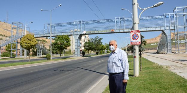 ÇEVRE YOLUNA BİR ÜST GEÇİT DAHA YAPILIYOR