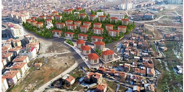 KENTSEL DÖNÜŞÜM PROJESİ KAPSAMINDA 886 KONUTUN İHALESİ YAPILDI
