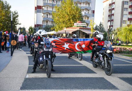 ÇOCUKLAR İÇİN MOTOSİKLET TURU DÜZENLENDİ