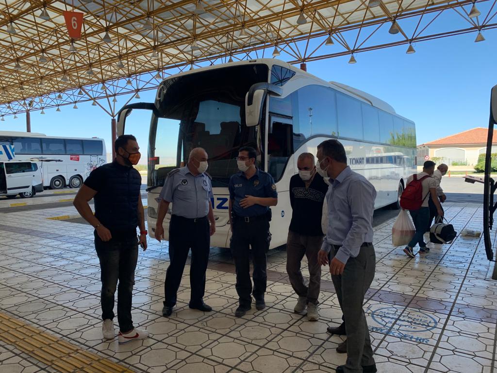 TOPLU TAŞIMA ARAÇLARI DENETLENDİ