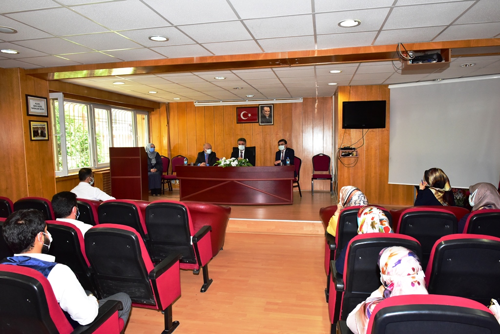 MADDE BAĞIMLILIĞI İLE İLGİLİ  İRŞAT GÖNÜLLÜLERİ İLE TOPLANTI DÜZENLENDİ