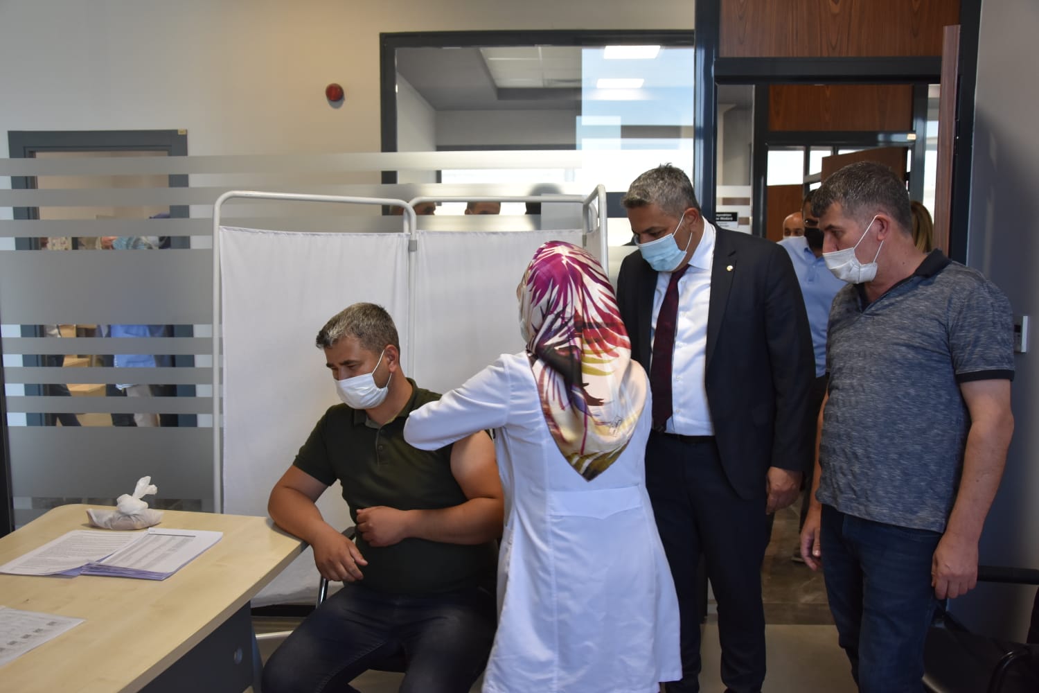 OSB’LERDE YERİNDE AŞI UYGULAMASI BAŞLADI