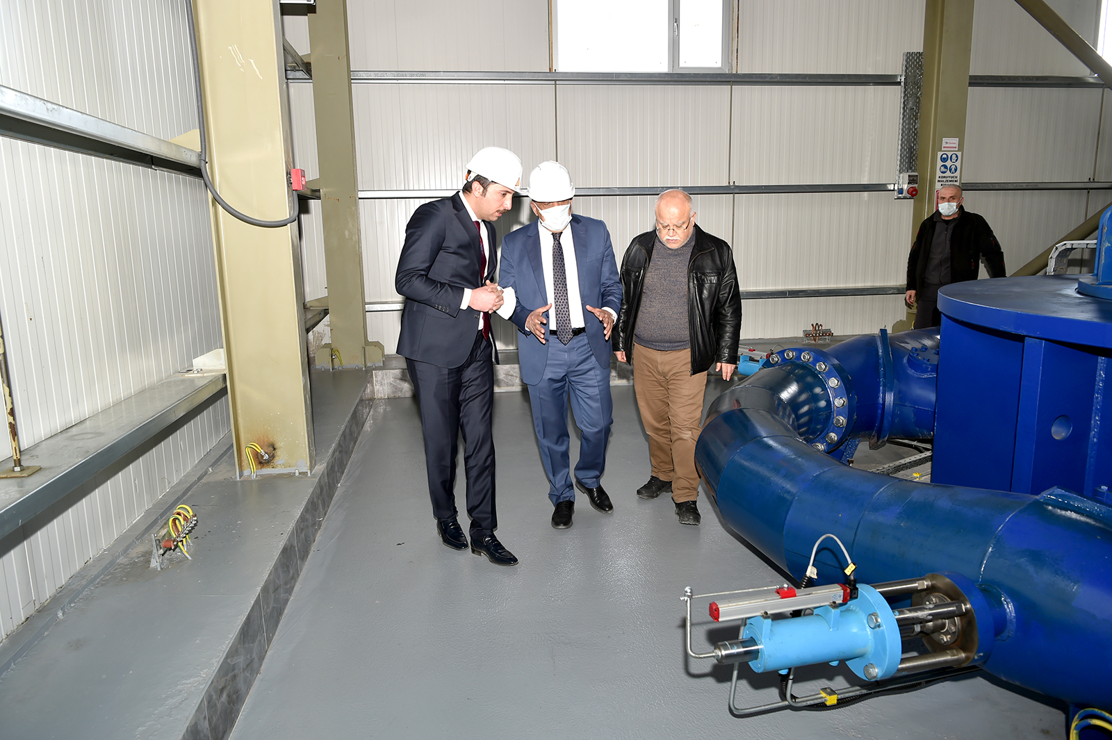 KUYUÖNÜ HES ENERJİ ÜRETİMİNE BAŞLADI