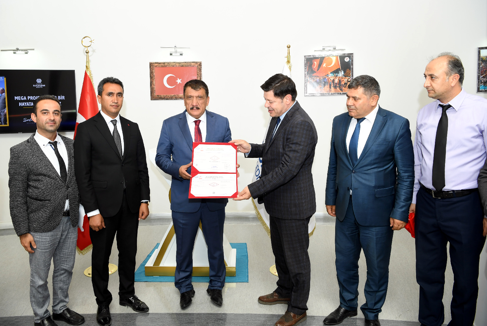 BÖLGEDE İLK ENERJİ YÖNETİM SİSTEMİ BELGESİ MALATYA BÜYÜKŞEHİR BELEDİYESİNE